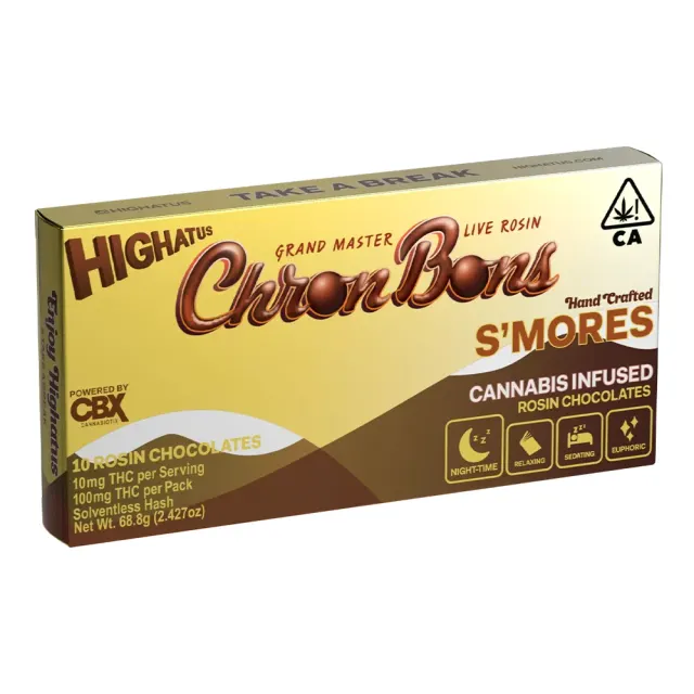 CHRON BONS CARAMEL & SEA SALT 100MG