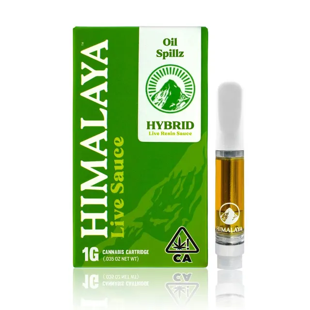 Oil Spillz (Live Sauce) Cartridge - 1G