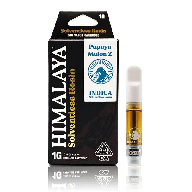 Papaya Melon Z - Solventless Rosin Cartridge - 1G