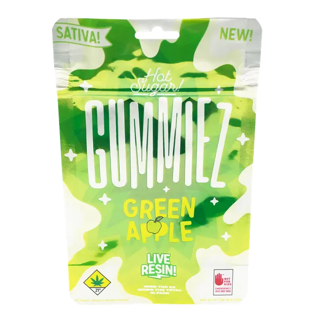 Green Apple - Sativa [10pk] (100mg)