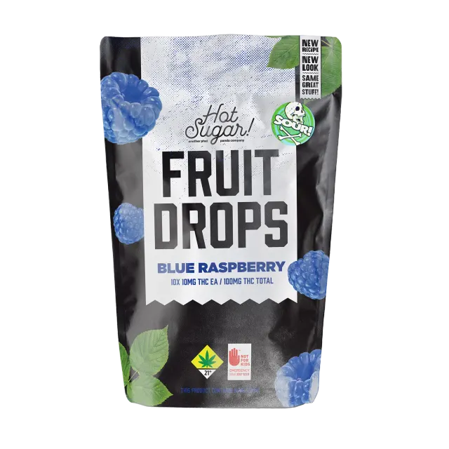 Sour Blue Raspberry [10pk] (100mg)
