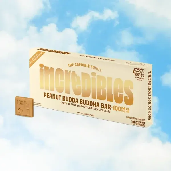 Incredibles Chocolate Peanut Budda Buddha 100mg