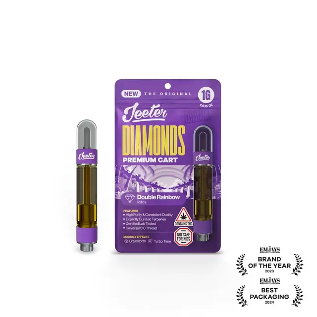 DOUBLE RAINBOW LIQUID DIAMOND CARTRIDGE - GRAM