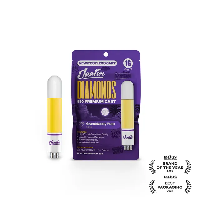 GRANDDADDY PURP LIQUID DIAMOND CARTRIDGE - GRAM