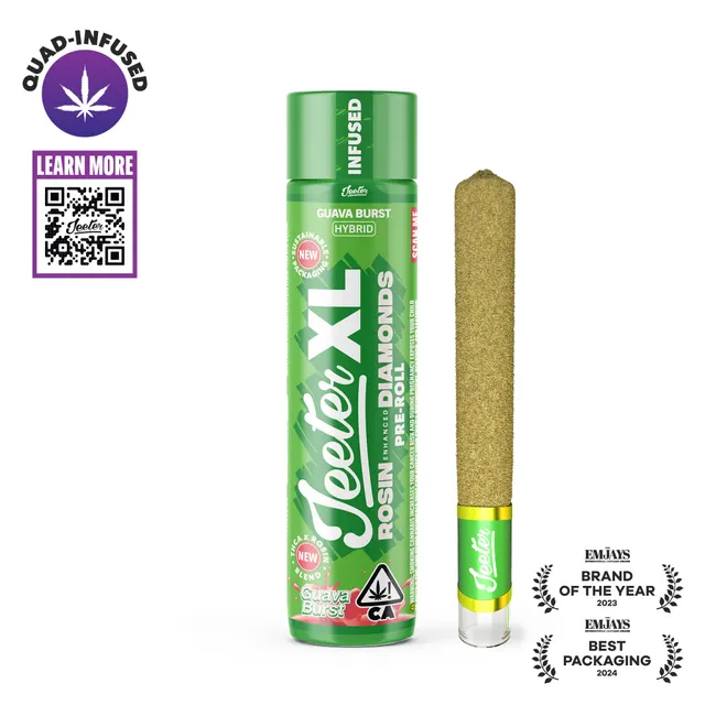 Guava Burst Jeeter XL Infused Pre-Roll | 2g