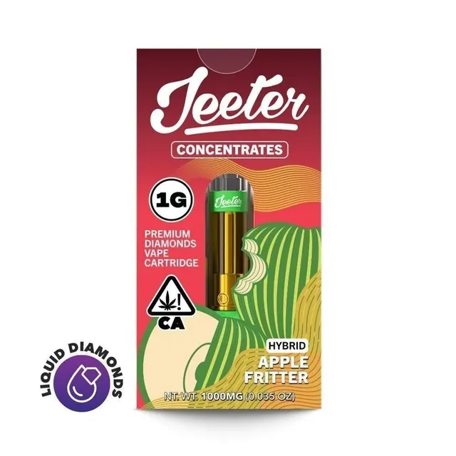 Jeeter | Apple Fritter | Premium Diamonds Cartridge | 1g