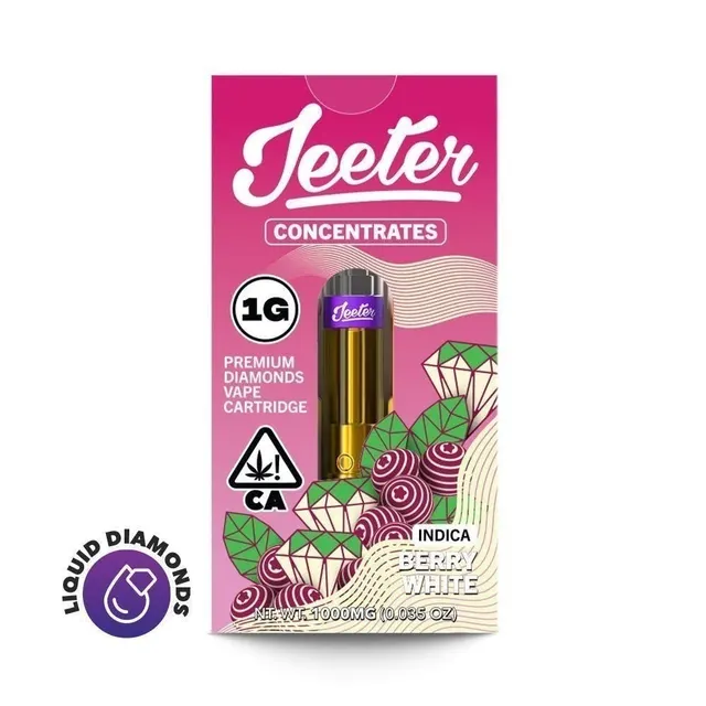 Jeeter | Berry White | Premium Diamonds Cartridge | 1g