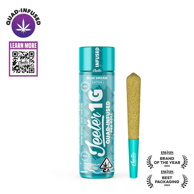Jeeter | Blue Dream | Quad-Infused Joint | 1g