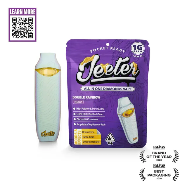 Jeeter | Double Rainbow | Diamonds Disposable | 1g