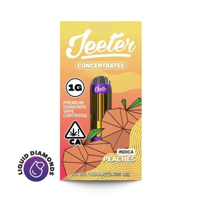 Jeeter | Peaches | Premium Diamonds Cartridge | 1g
