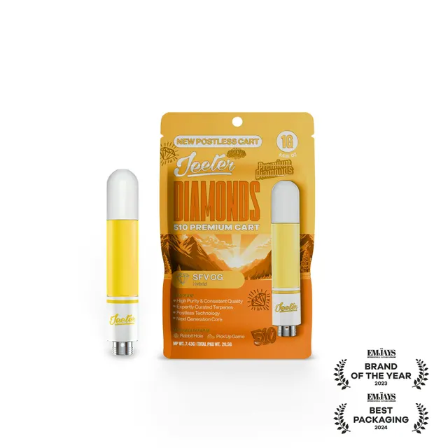 Jeeter | SFV OG | Diamonds 510 Premium Cartridge | 1g