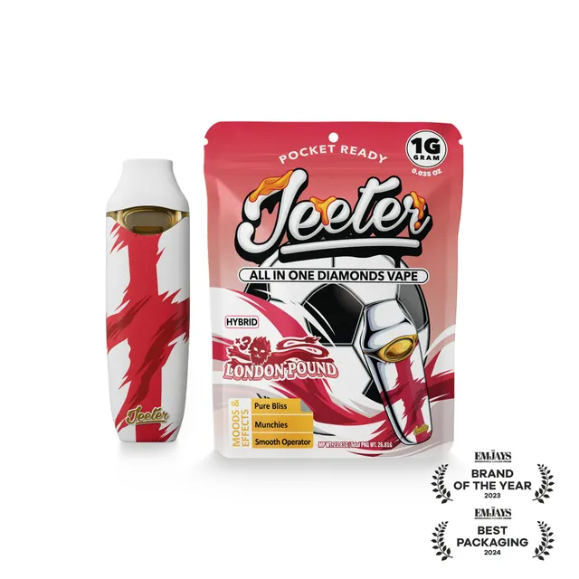 Jeeter WC 26 | All-In-One Diamonds Vape | London Pound