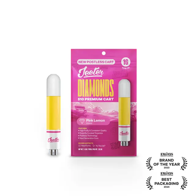 PINK LEMON LIQUID DIAMOND CARTRIDGE - GRAM