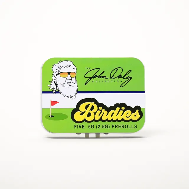 John Daly - Birdies - Prerolls 5pk - Blue Jam (I) (2.5g)
