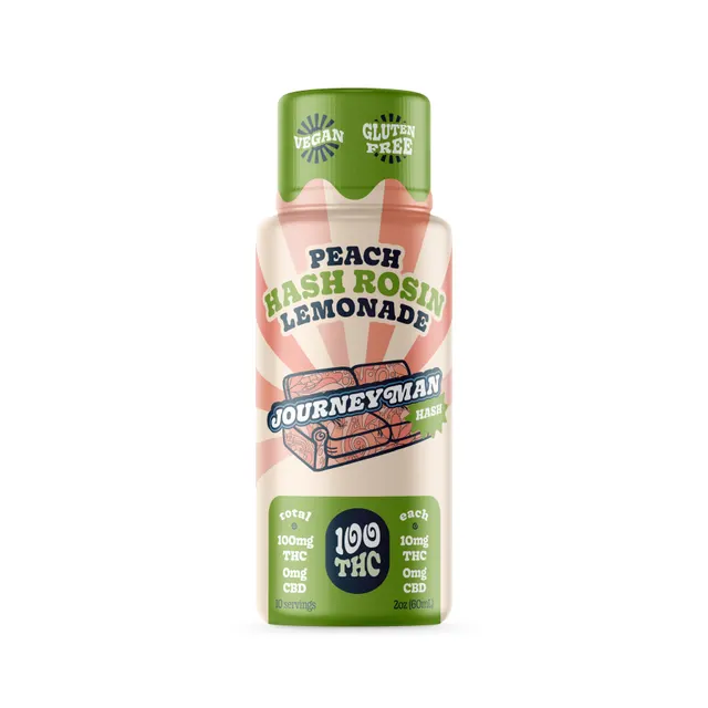 Peach Hash Rosin Lemonade (100mg THC)