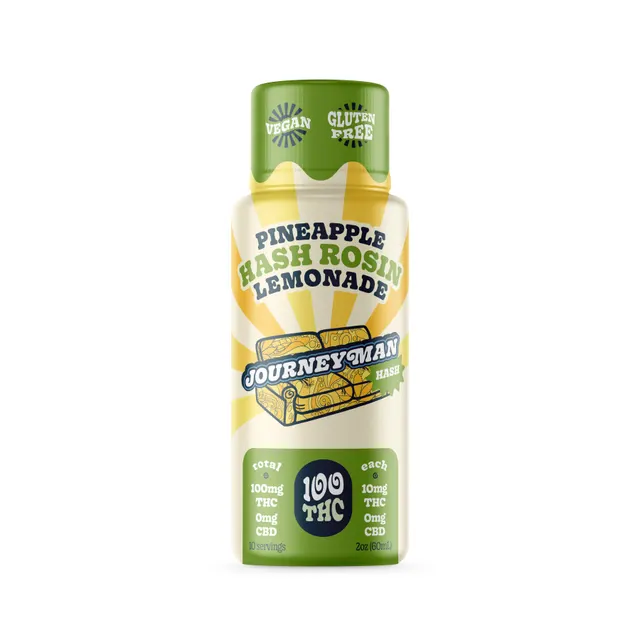 Pineapple Hash Rosin Lemonade (100mg THC)