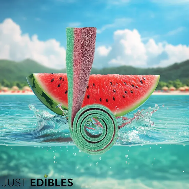 Watermelon Long Belt – (10 Servings | 100mg THC Total)
