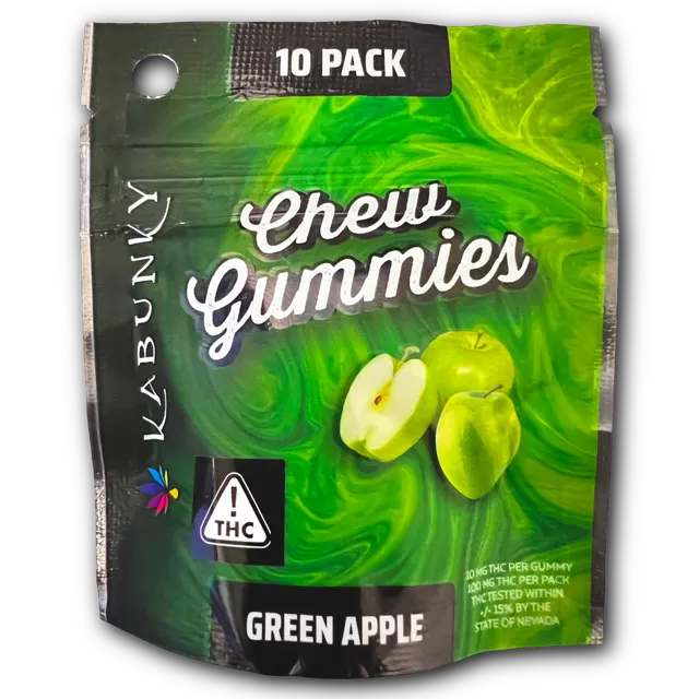 Kabunky - Sour Green Apple Gummy (100mg)