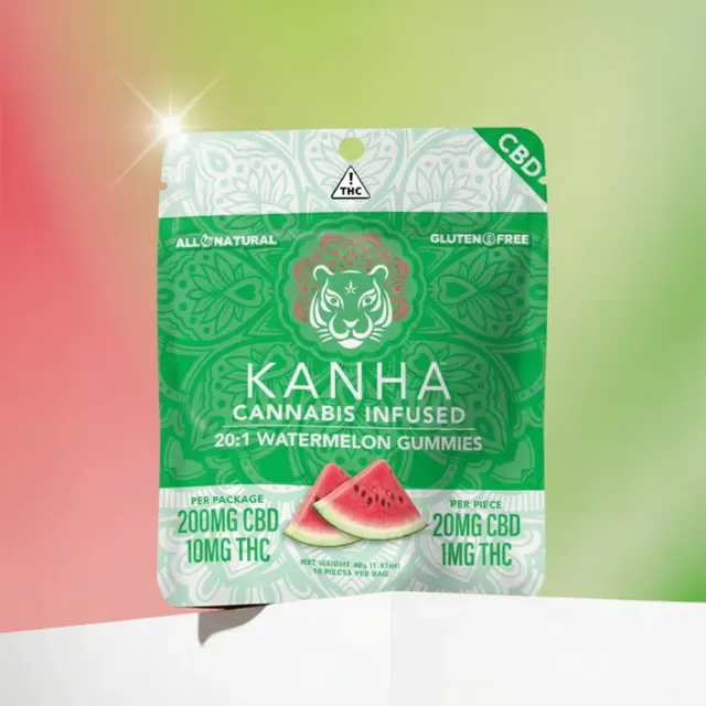 20:1 Watermelon [10pk] (200mg CBD/10mg THC)