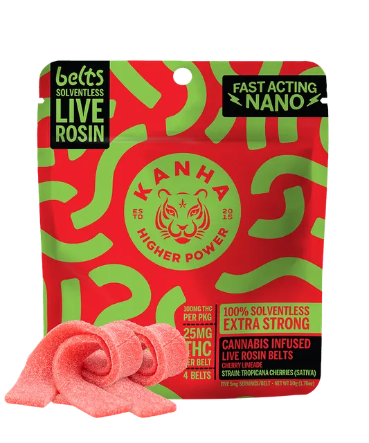 CHERRY LIMEADE SOLVENTLESS LIVE ROSIN BELTS