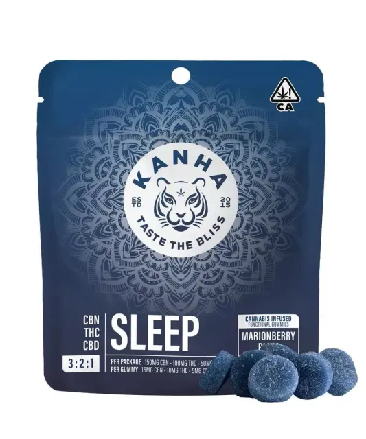 Kanha - Fx Gummies 10pk [100mg] 3:2:1 CBN:THC:CBD Sleep Marionberry Plum