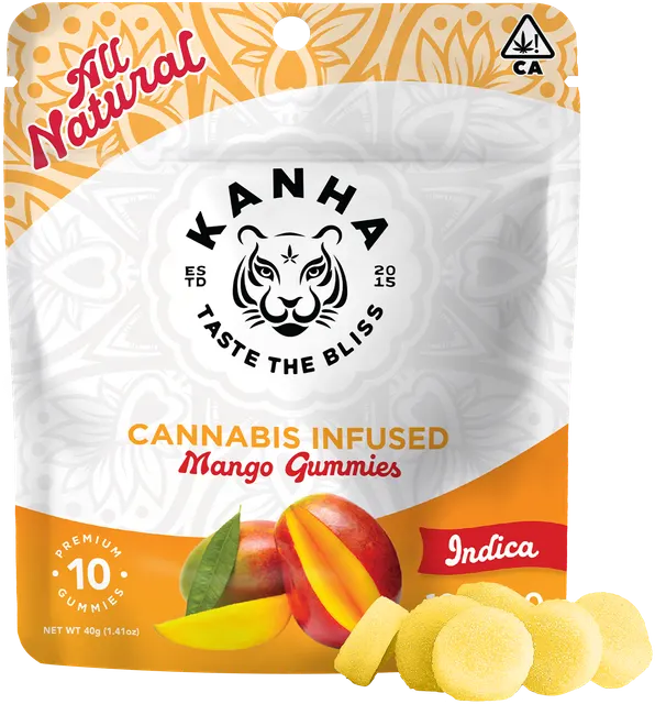 MANGO INDICA GUMMIES - 10 PACK