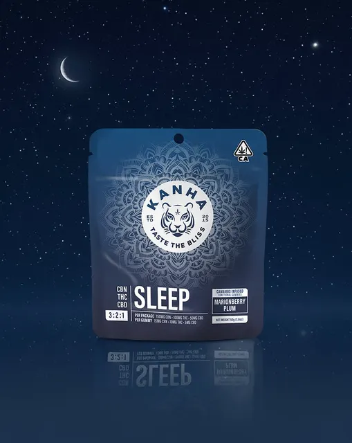 Marionberry Plum 3:2:1 Sleep Gummies Kanha