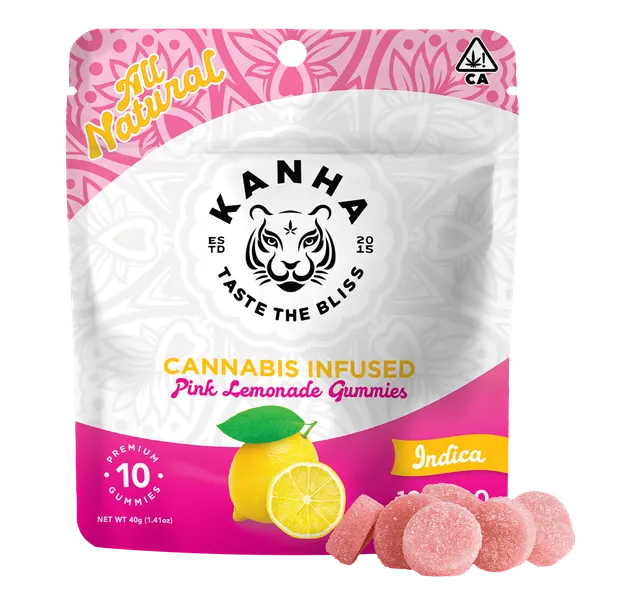 Pink Lemonade | Classic | Indica | 100mg THC | 10-pack