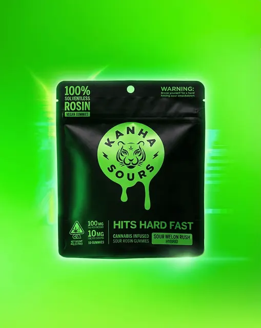 Sour Melon Rush | Rosin Sours | Hybrid | 10-pack