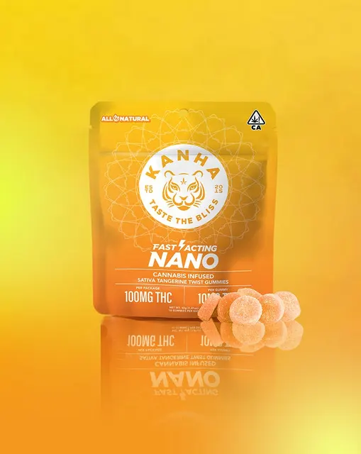 Sour Tangerine Twist Gummies Kanha