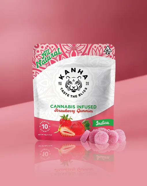 Strawberry | Classic | Indica | 100mg THC | 10-pack