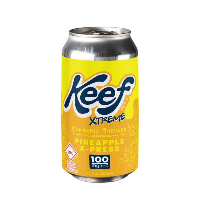 Keef Pineapple X-Press Xtreme 12oz 100mg