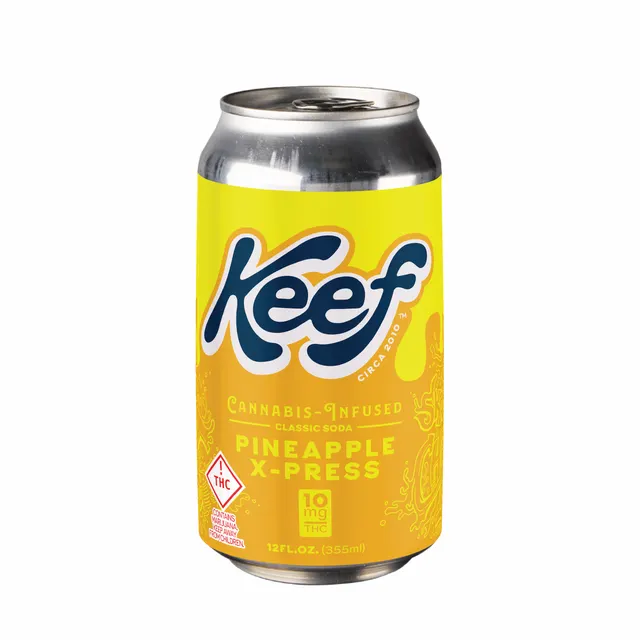 Pineapple X-Press Classic Soda 12oz