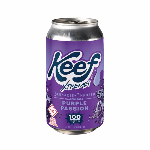 Purple Passion Xtreme Classic Soda 12oz