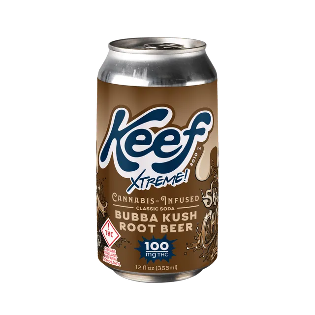 Keef Classic Soda Bubba Kush Root Beer Xtreme - 100mg