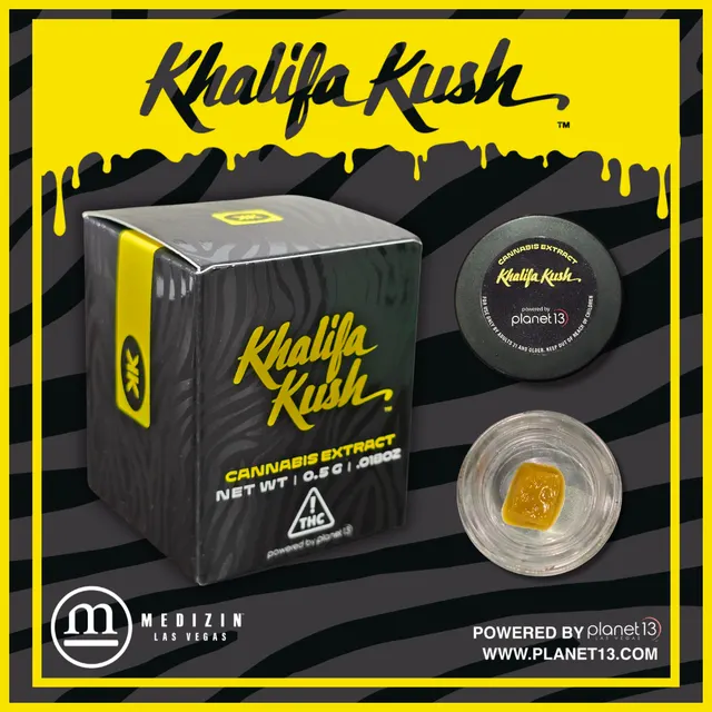 Khalifa Kush Khalifa Kush .5g Live Resin Badder