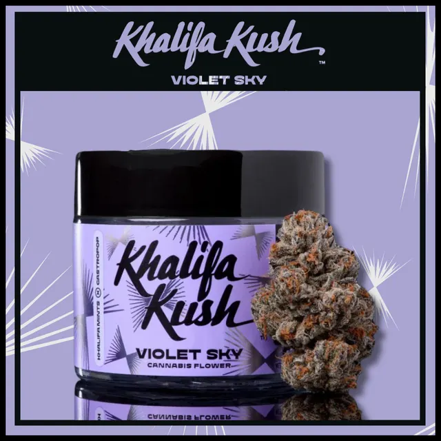 Khalifa Kush Violet Sky 3.5g Prepack