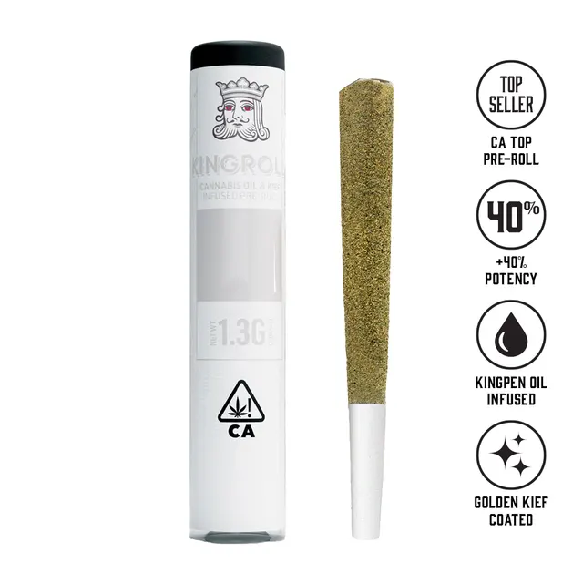 Kingroll Original: Zoap x Permanent Marker - 1.3g Infused Preroll - Hybrid