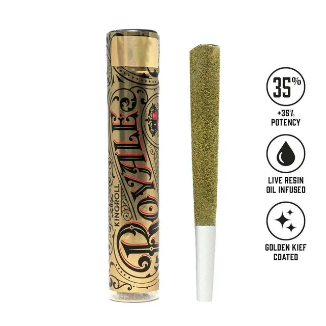 Kingroll Royale | Cherry Punch | Infused Joint | 1.3g