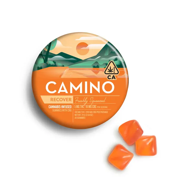 FRESHLY SQUEEZED CBG 1:2 - CAMINO GUMMY