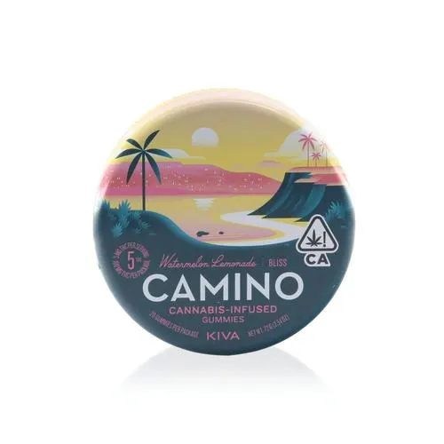 Kiva Camino Gummies - Watermelon Lemonade 100mg