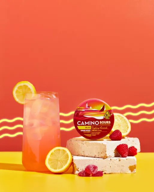 Kiva - Camino Sours Gummies - Raspberry Lemonade (H) (100mg)