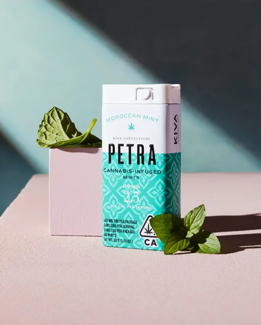 Kiva Petra Mints - Moroccan Mint 100mg