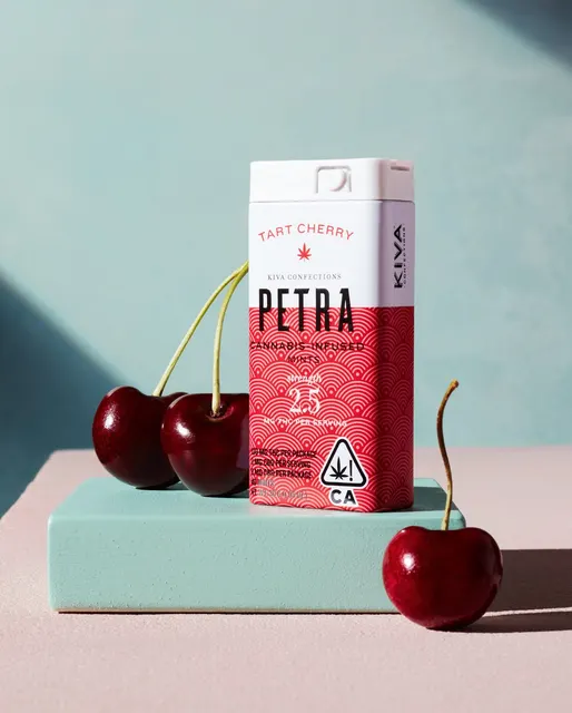 Kiva Petra Mints - Tart Cherry 100mg