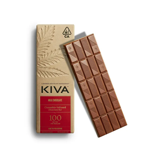 Milk Chocolate Bar | Edibles | 100mg | 20pk | 5mg/ea