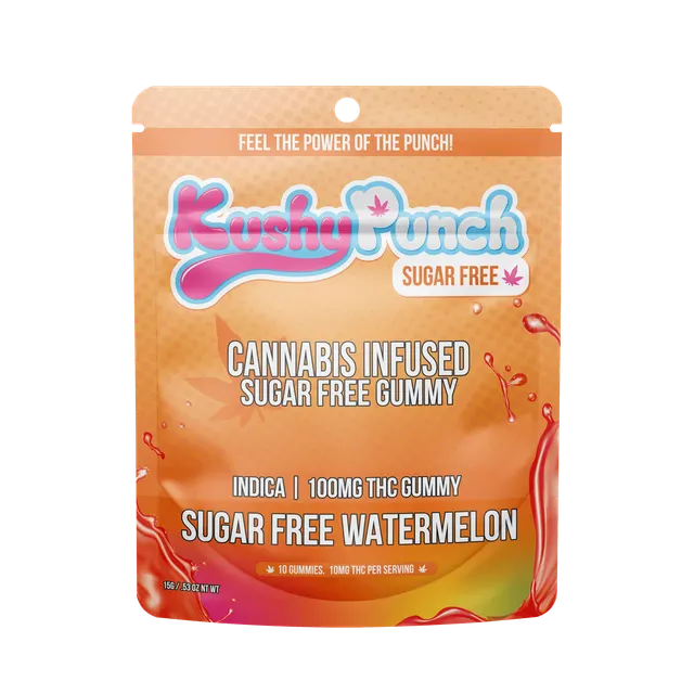 Sugar Free | Watermelon Gummies | 100mg | 10ct | 10mg/ea