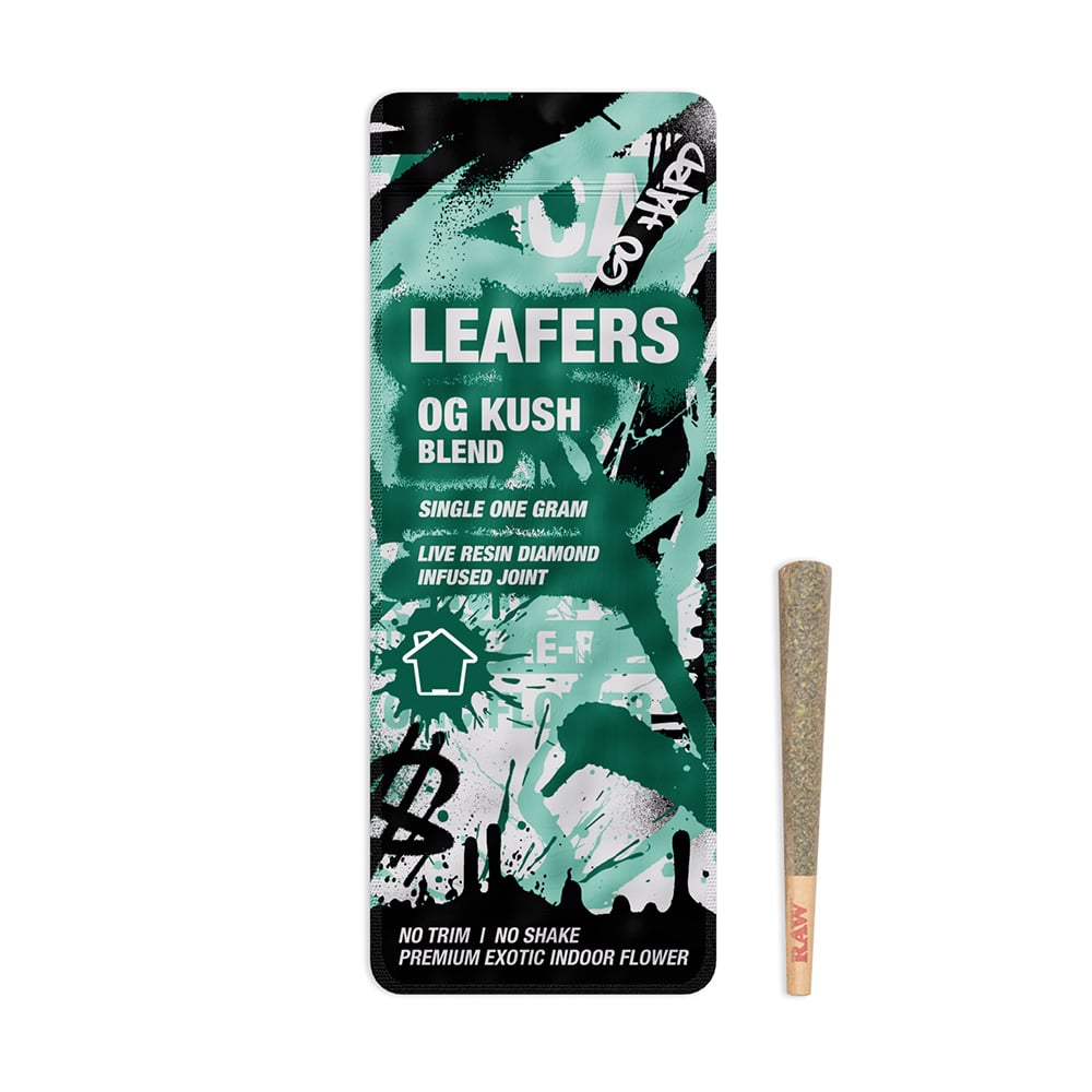 Leafers OG Kush Blend Diamond-Infused Joint [1g]