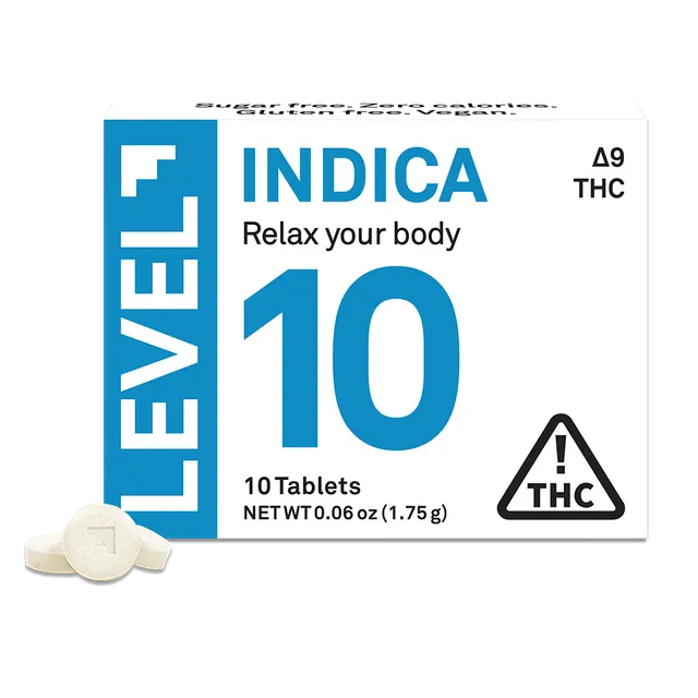 LEVEL 10 Indica 10mg 10pk