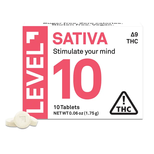 LEVEL 10 Sativa 10mg 10pk