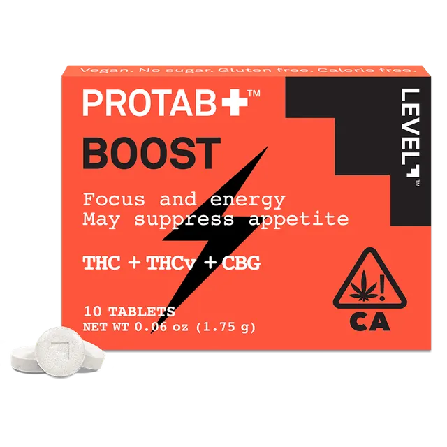 PROTAB+ | Boost Tablets 20:10:5 THC:THCv:CBG | 200mg | 10ct | 20mg/ea